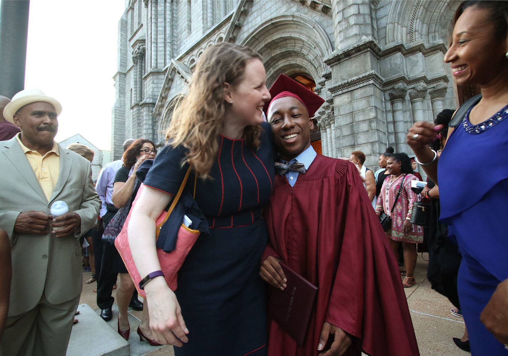 Brandon Gardner graduates from Trinity Catholic